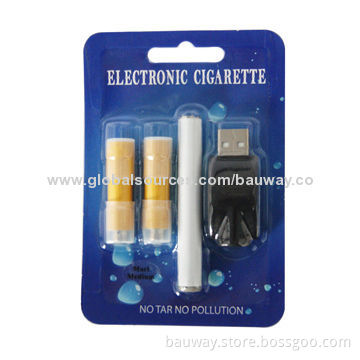 510X Disposable E Cigarettes, Clearomizer with USB Charger, 0.7mL Capacity